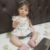 Lifelike 22'' Little Cute Aaliyah Reborn Baby Doll Girl