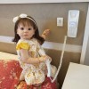 Lifelike 22'' Little Cute Everly Reborn Baby Doll Girl