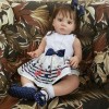 Lifelike 22'' Little Cute Claire Reborn Baby Doll Girl