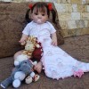 Lifelike 22'' Little Cute Aurora Reborn Baby Doll Girl