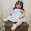 Lifelike 22'' Little Cute Violet Reborn Baby Doll Girl