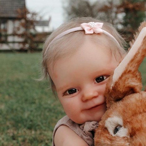 20'' Little Fannie Cute Reborn Baby Doll -Realistic And Lifelike