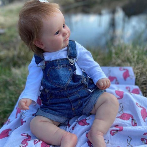 20'' Little Mandy Cute Reborn Baby Doll -Realistic And Lifelike