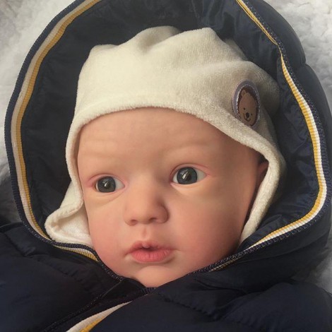 18'' Maverick Realistic Cute Reborn Baby Doll