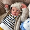 18'' Isaiah Realistic Cute Reborn Baby Doll
