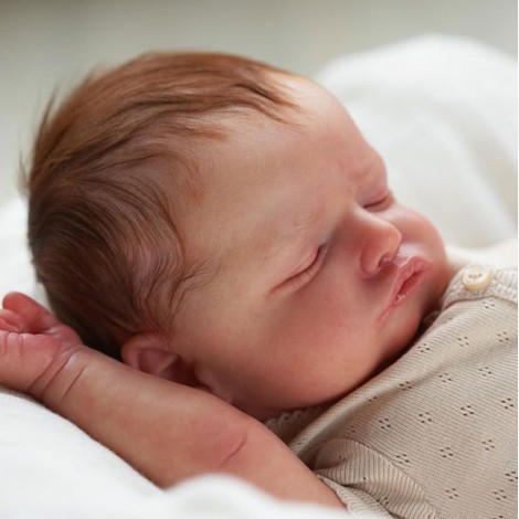 20'' Cullenna  Reborn Baby Doll Girl, Lifelike Soft Vinyl Doll