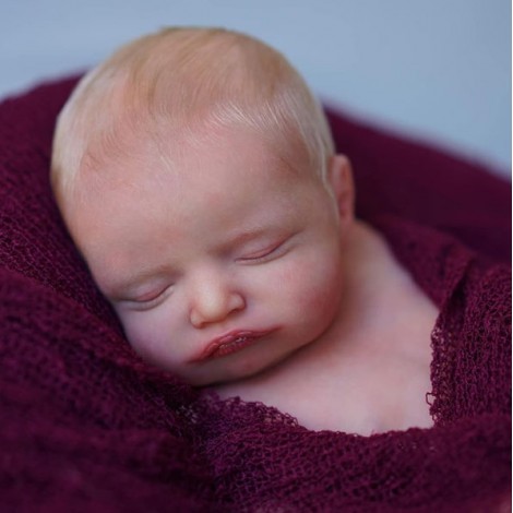 Realistic 20'' Sweet Clarissan Reborn Baby Doll Girl