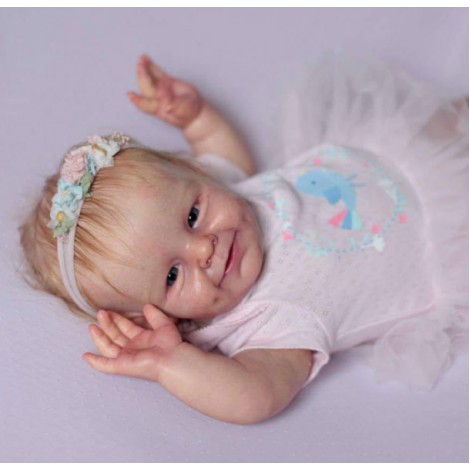 Truly 21'' Jennia Reborn Baby Doll Preemie Girl