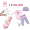 Adorable Adoption Reborn Baby Essentials-8Pcs Gift Set A