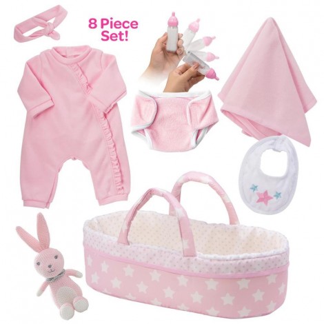 [It'S A Girl!] Adoption Reborn Baby Essentials-8Pcs Gift Set
