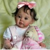 Realistic 20'' Little Cute Harlow Reborn Baby Doll Girl- So Truly Lifelike Baby