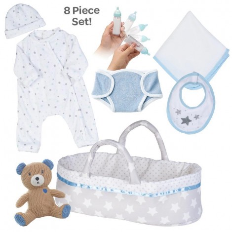 [It'S A Boy!] Adoption Reborn Baby Essentials-8Pcs Gift Set