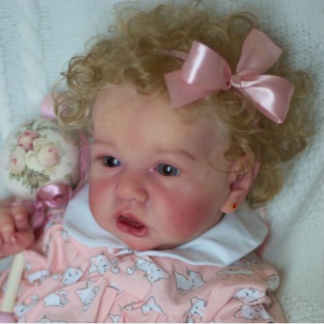 22'' Lifelike Newborn Emersyn Handmade Reborn Baby Doll Girl