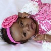 22'' Little Elliot Reborn Baby Doll Girl,Handmade Realistic Baby Doll For Children