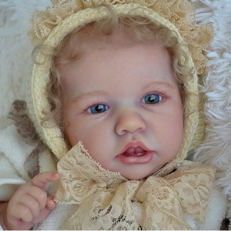 22'' Little Cute Kayla Realistic Weighted Reborn Baby Doll Girl