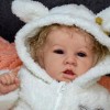 22'' Reborn Baby Girl Raegan , Realistic Lifelike Handmade Doll Gift