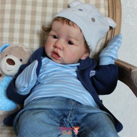 Latest 22 Inch Beautiful Handmade Reborn Baby Girl Named Zhavia