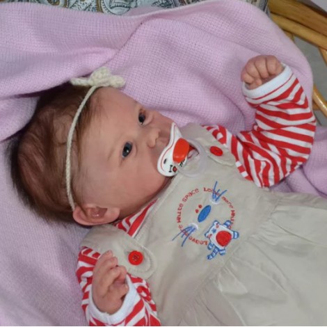 Lifelike 21'' Faith New Soft Silicone Reborn Baby Doll