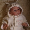 21'' Sweet Ashley Reborn Baby Doll Girl , Looks Truly Realistic,Lovely Very Much.