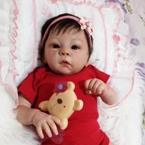 Realistic 21'' Kalani New Silicone Reborn Baby Doll