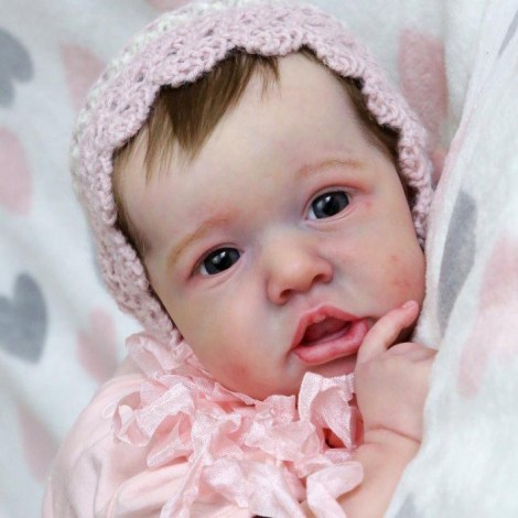 22'' Beautiful Handmade Aila Reborn Baby Doll Girl