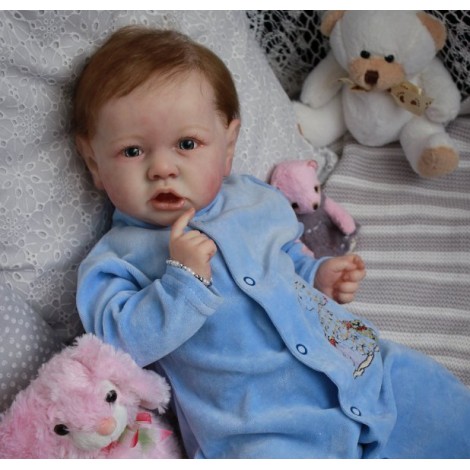 Latest 22'' Handmade Realistic Albert Reborn Baby Doll Boy