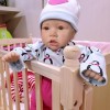 22'' Lifelike Newborn Anastasia Reborn Baby Doll Girl