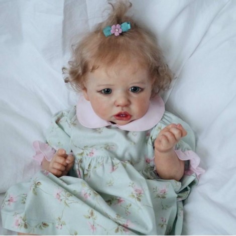 22'' Little Clever Presley Reborn Baby Doll Girl