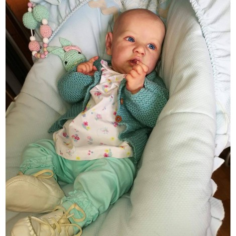 Handmade 22'' Little Irvin Reborn Baby Doll Girl