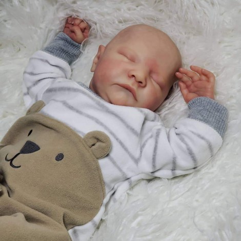 20 Inch  Lifelike Little Cute  Irelan Handmade Reborn Baby