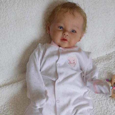 Realistic 20'' Little Cute Angelica Reborn Baby Doll Girl- So Truly Lifelike Baby