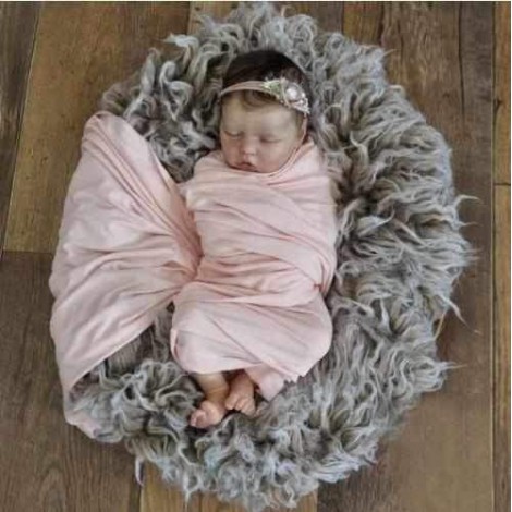 [Special Discount] 17'' Full Silicone Pearl Reborn Baby Doll Girl Toy