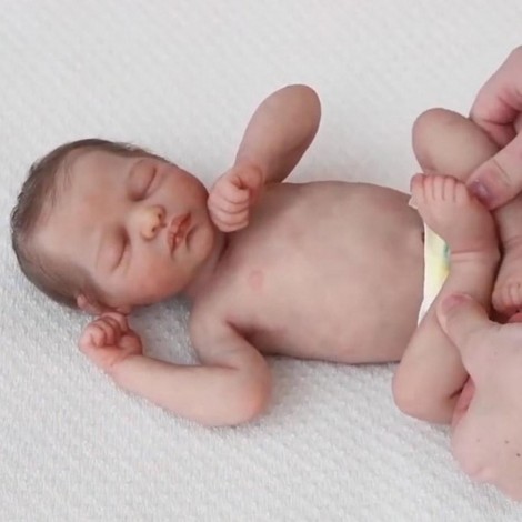 5'' Realistic Milana Truly Handmade Sillicone Baby Boy Doll