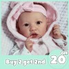 [2rd 20% OFF] 12'' Realistic Reborn Baby Doll Girl Stacey