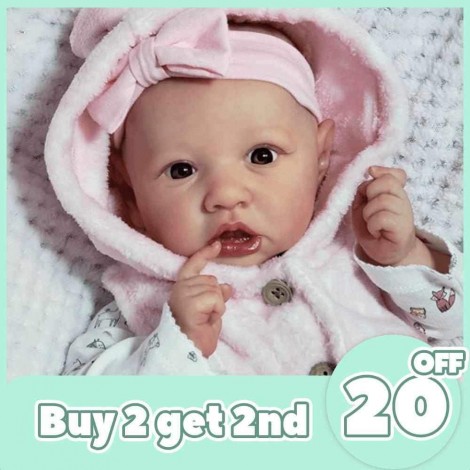 [2rd 20% OFF] 12'' Realistic Reborn Baby Doll Girl Stacey