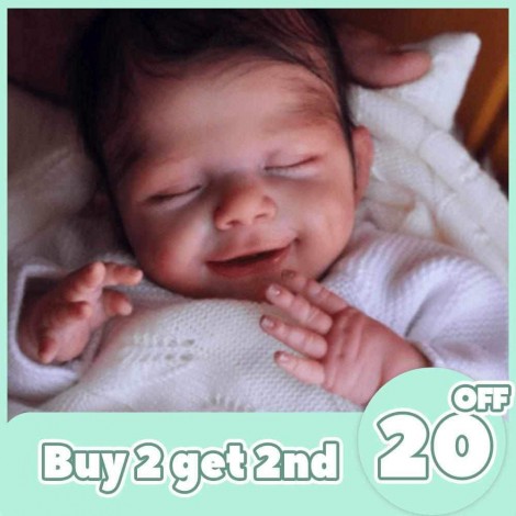 [2rd 20% OFF] 12'' Elena Reborn Baby Doll, Realistic Lifelike Toy for Kid Gift