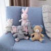 [New] Calming Toy Knitted Doll-Best companionship for Baby-Pink Rabbit