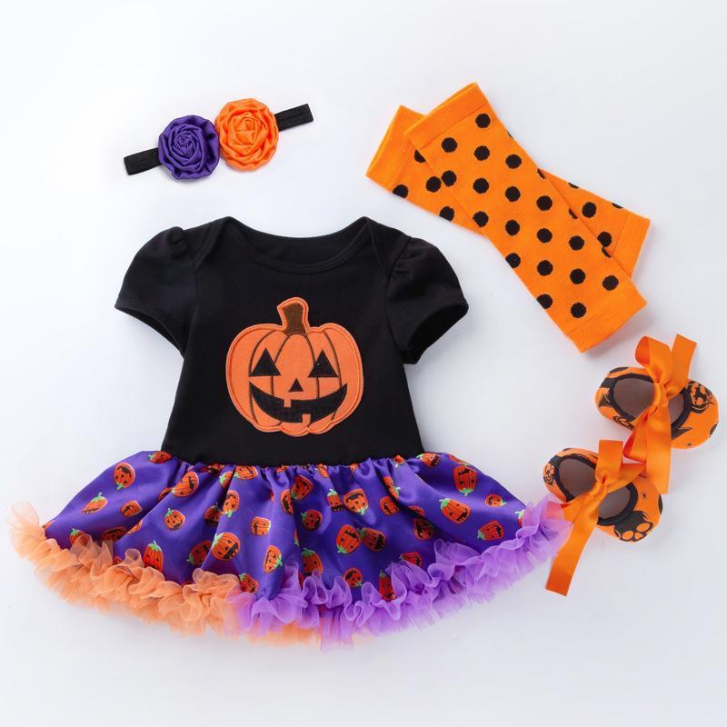 4Pcs Halloween Pumpk...