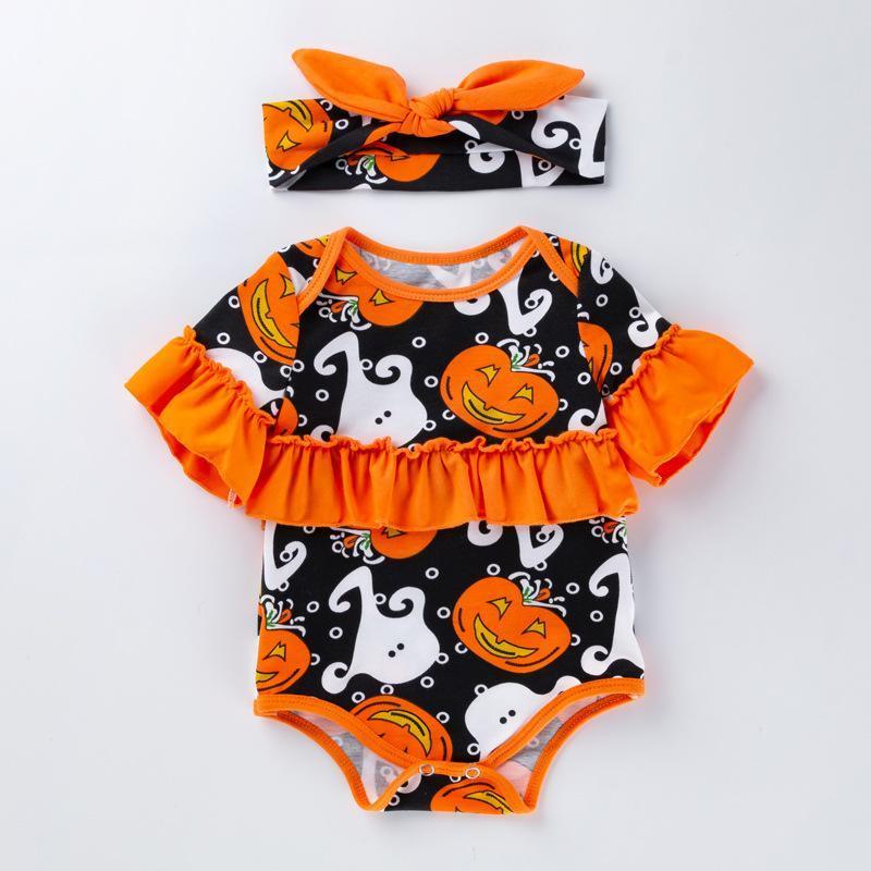 Pumpkin Ghost Romper...
