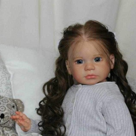 [Special Discount] [NEW] 22'' Mildred Reborn Baby Doll Series Gabriella Girl