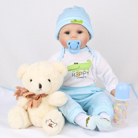 22 Inch Little Logan Reborn Baby Doll Boy