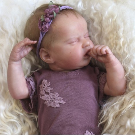 17 Inch Sweet  Real Lifelike Paislee Softtouch Reborn Baby Doll Girl