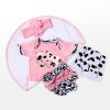 Reborn Dolls Baby Clothes Spot Dress For 20