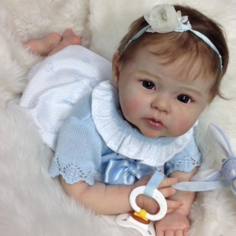 Realistic 20'' Adelina Reborn Baby Doll Girl- So Truly Lifelike Baby