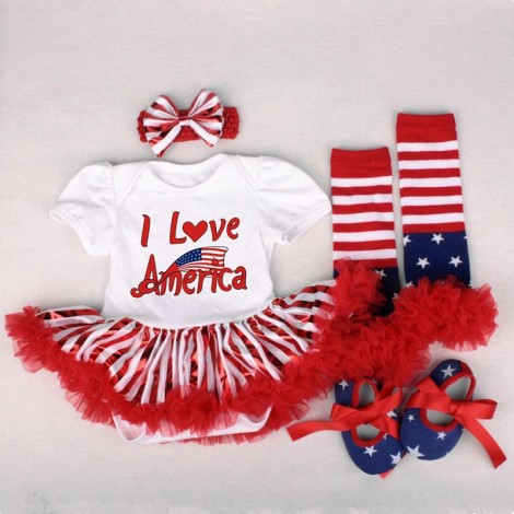 20-22 Inch Baby Girl Dress Suit, Cute Long Sleeve Baby Mesh Princess Dress