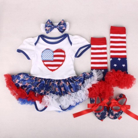 20-22 Inch Baby Girl Dress Suit, Cute Long Sleeve Baby Mesh Princess Dress