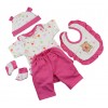 Cute Doll Clothing Suit For 17 Inch Reborn Baby Doll