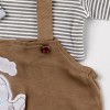 Reborn Dolls Baby Clothes Brown Outfits For 20