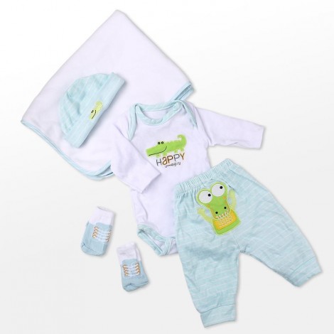 Reborn Dolls Baby Clothes White Outfit For 20