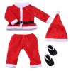 20-22 Inch 4Pcs Infant Baby  Tops+Pants+Hat+Socks Outfits Costumes——Baby Boy & Baby Girl
